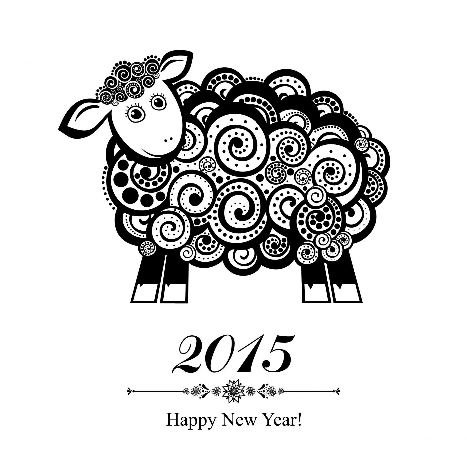 agnello 2015 felice anno nuovo