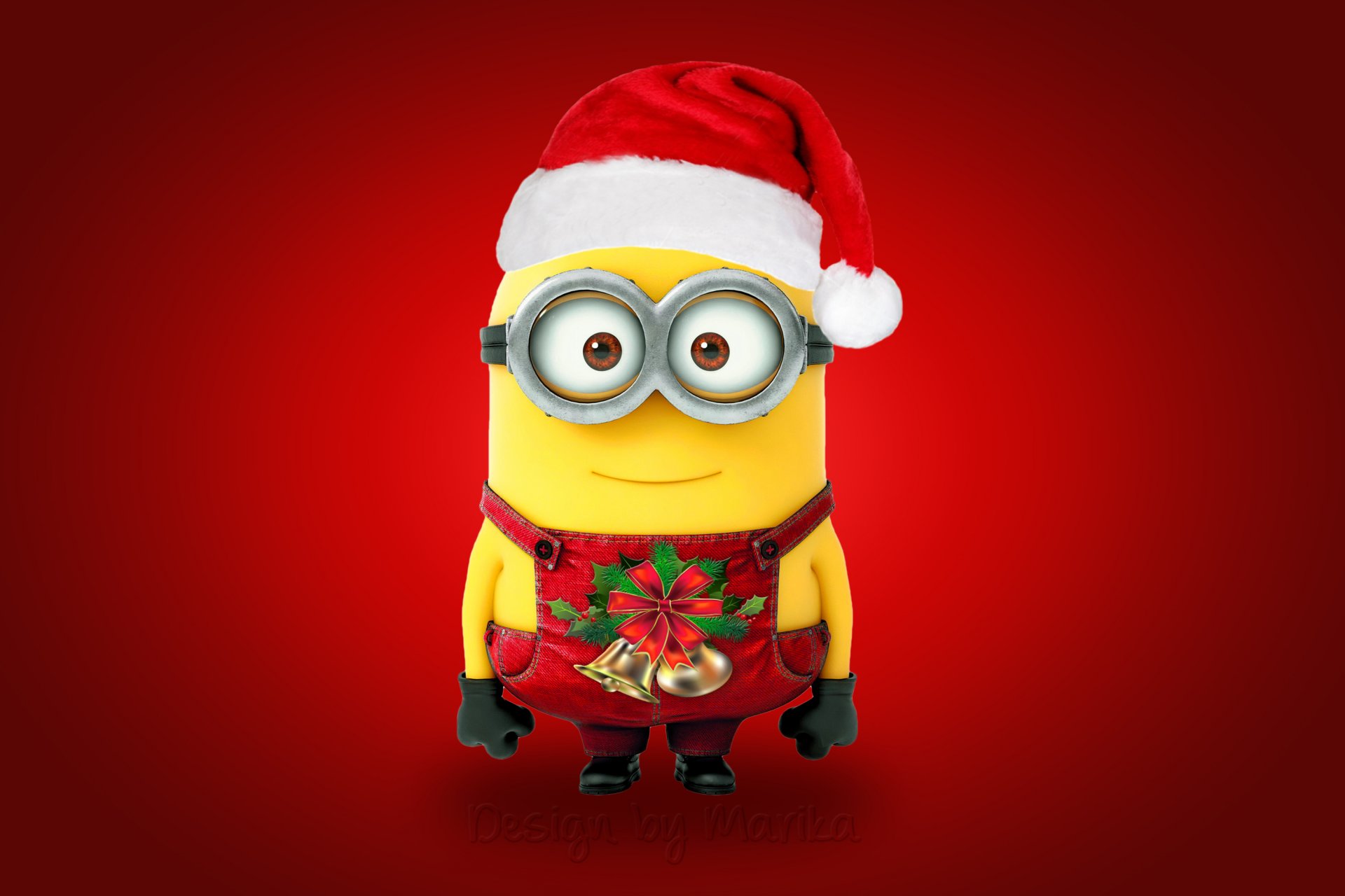 weihnachten minion sankt marica-design neujahr