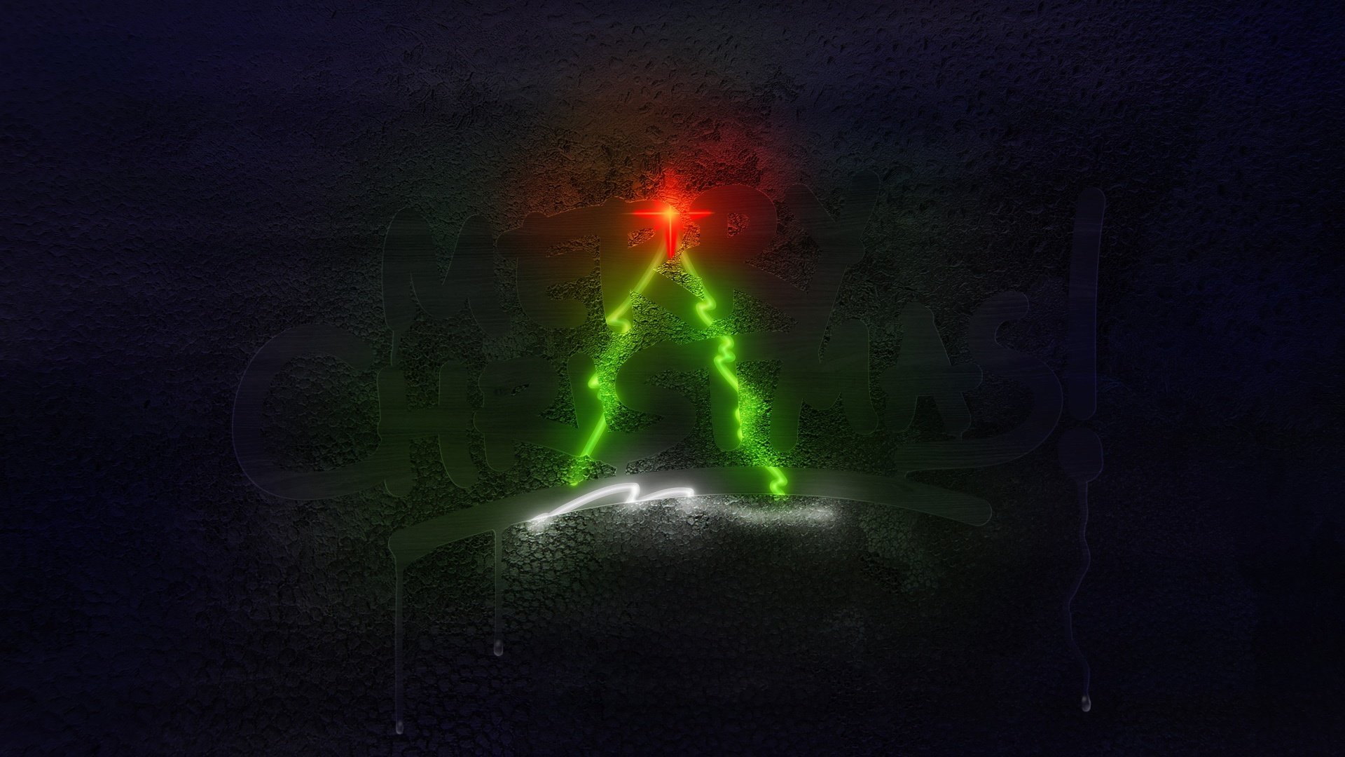 joyeux noël nouvel an logo arbre de noël vacances