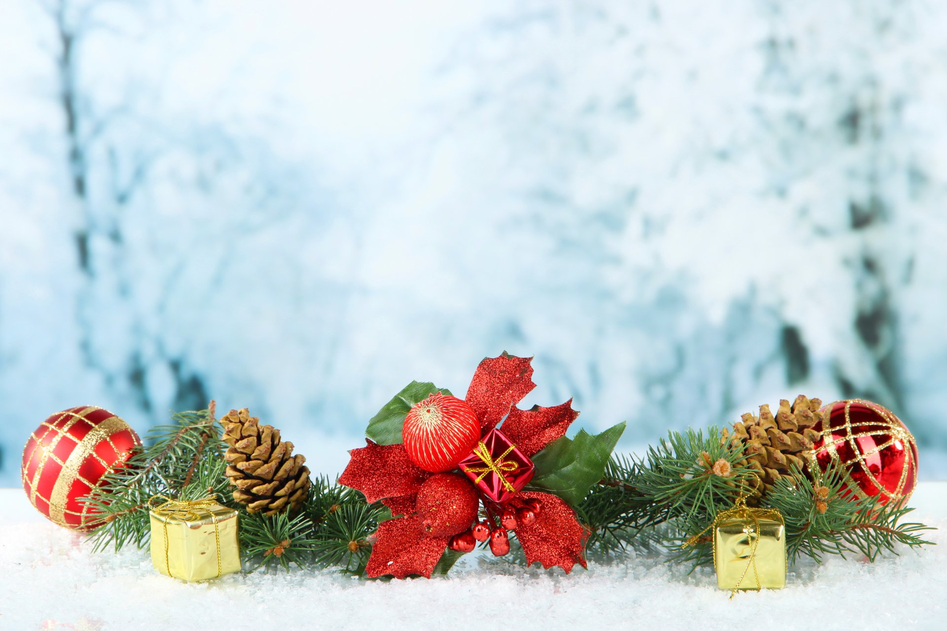 nouvel an noël arbre de noël branche boules