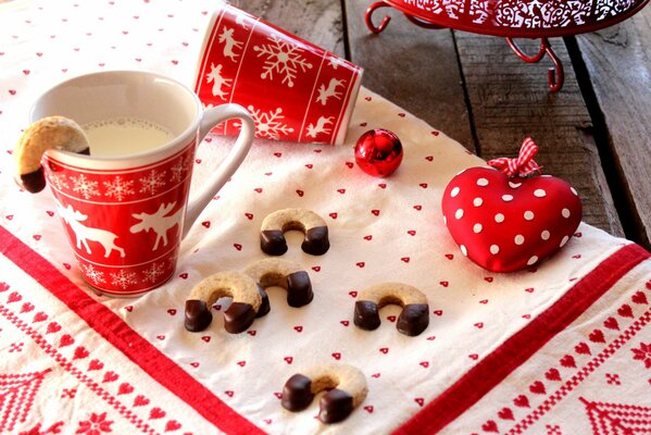 Geschenkset mit Ornament für Weihnachten