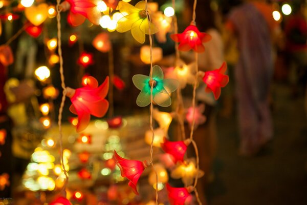 Guirlande de Noël pour la décoration de vacances