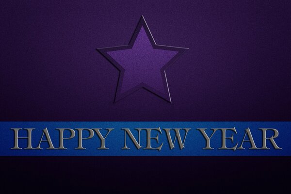 Congratulations on the New Year. Purple Star