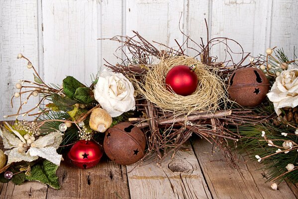 Decoraciones para la fiesta de Navidad