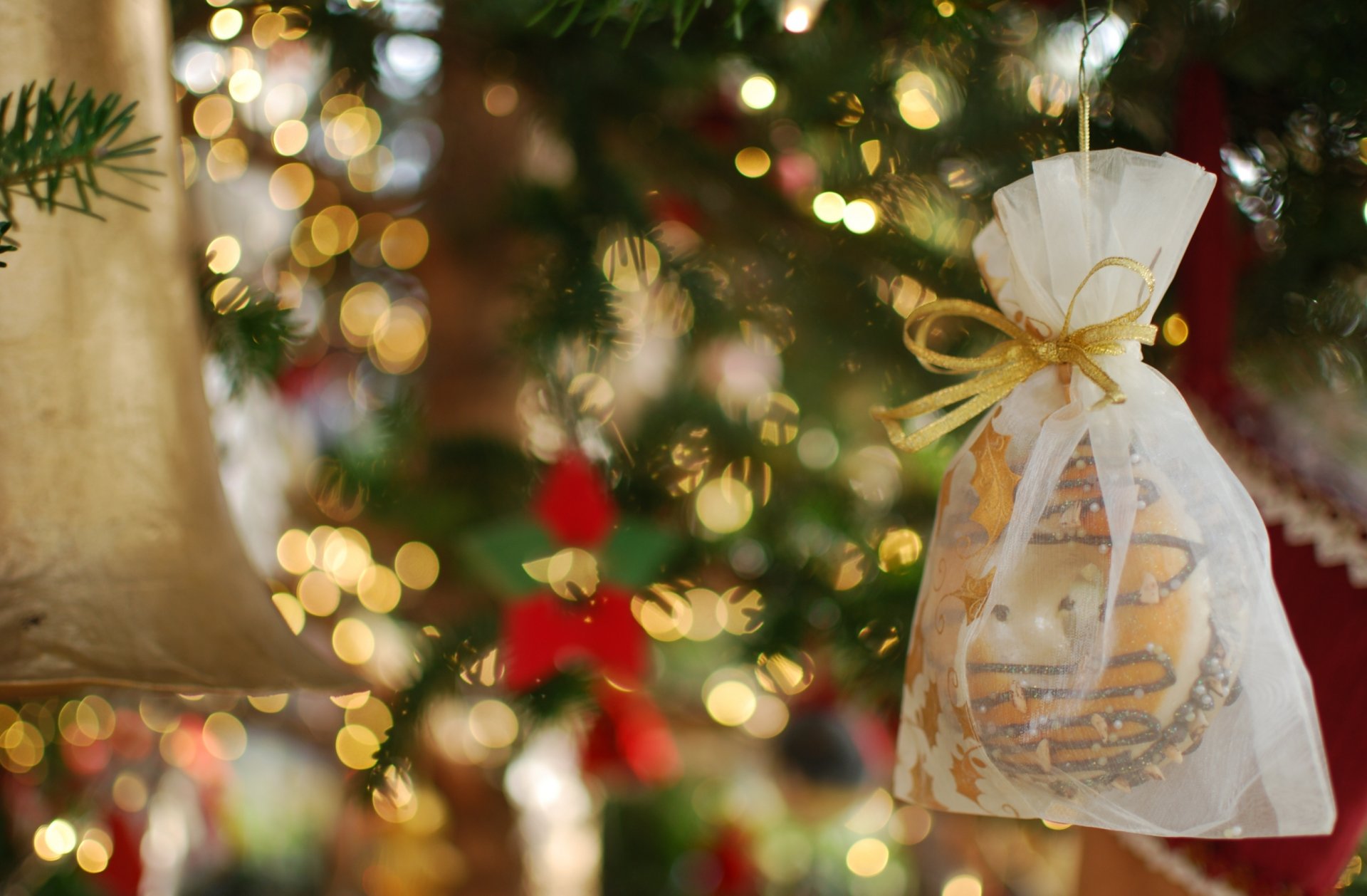 vacances nouvel an humeur arbre de noël lumières guirlande jouets