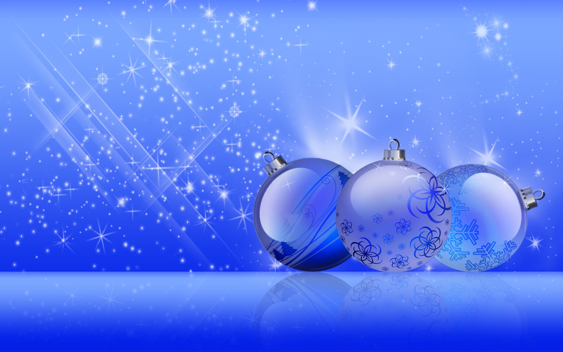 toys christmas bulbs blue