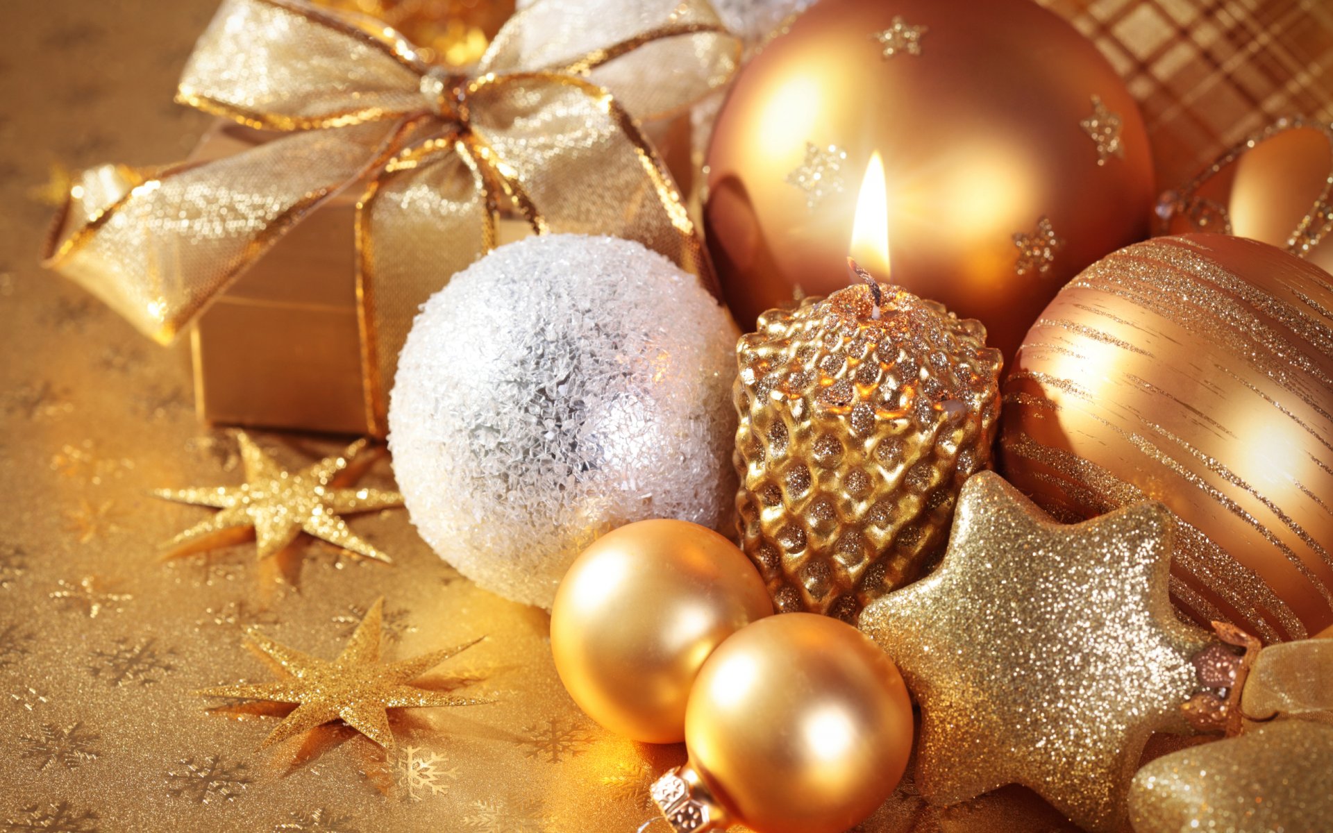 regalos año nuevo vacaciones navidad vela bolas decoración