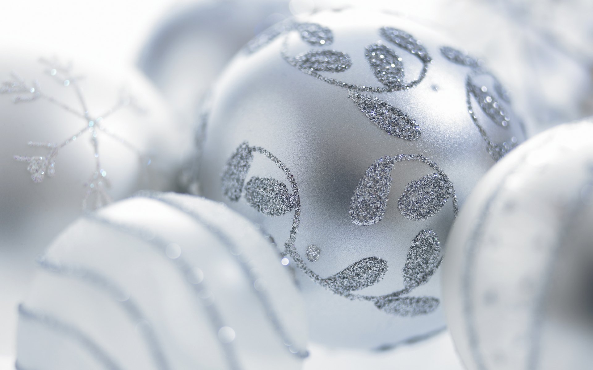 happy new year christmas christmas tree holiday decorations new year white balls toys christmas decorations snowflake frost twigs patterns holiday