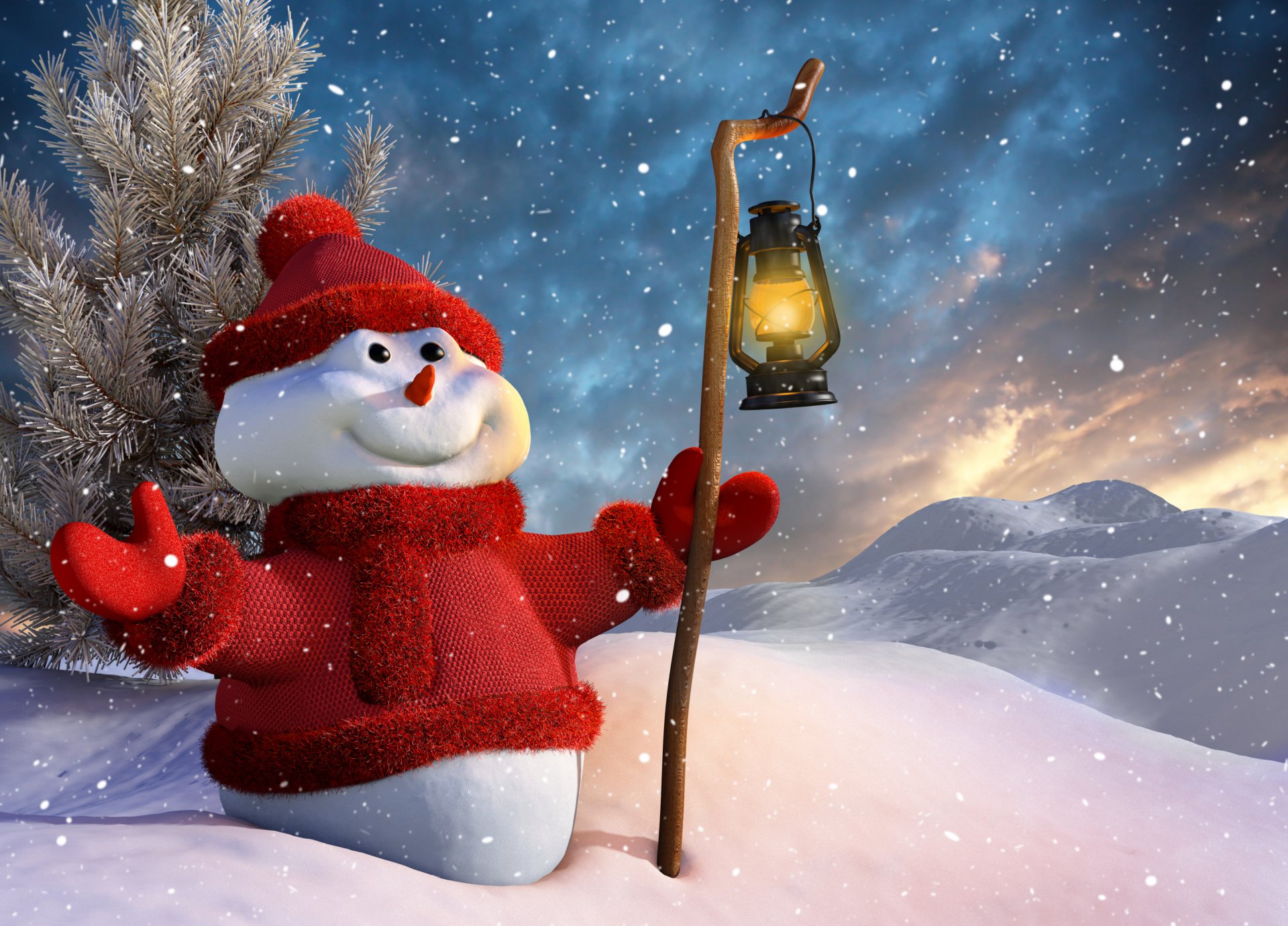 bonhomme de neige lanterne neigeux noël sourire nouvel an bâton hiver neige bâton hiver