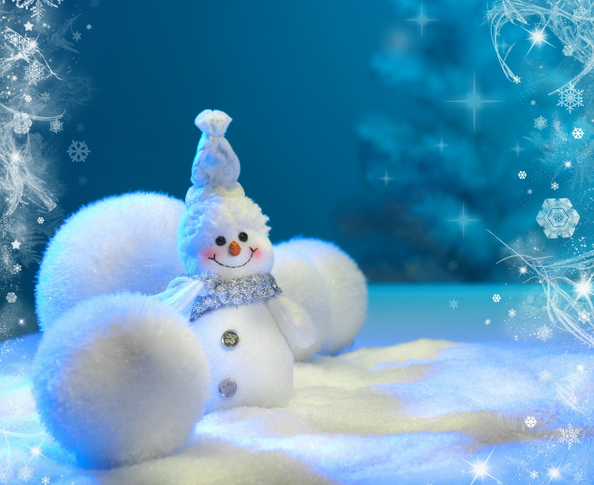 nowman snow snowflakes snow balls smile holiday magic snowman