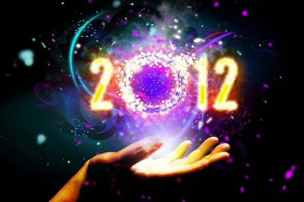 Hält das Jahr 2012 in der Hand