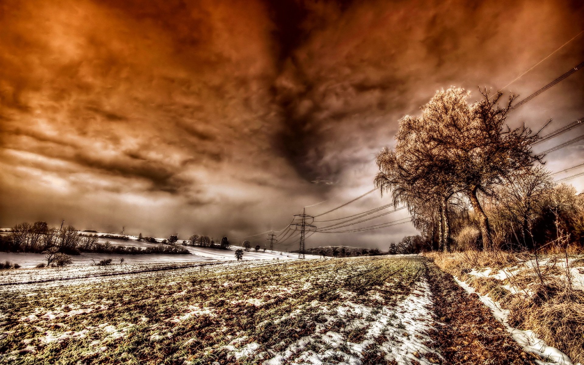 feld himmel natur landschaft