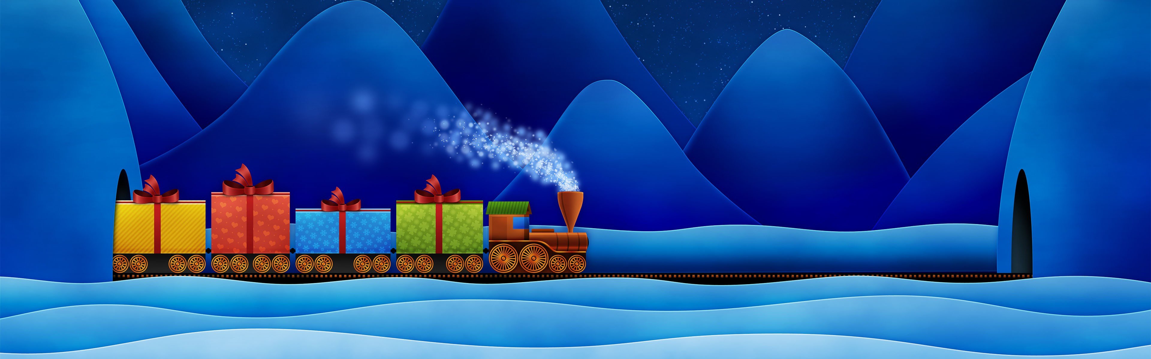 new year steam engine gifts drift