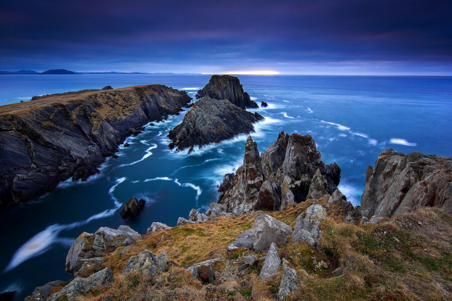 irlanda del norte condado donegal mar océano cielo