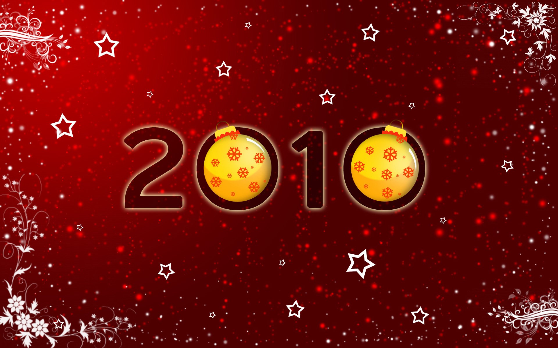 toys ball new year red star