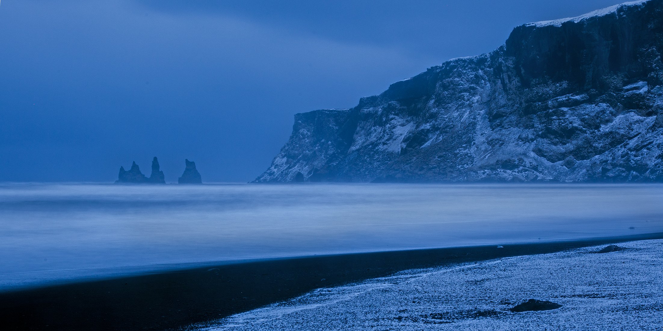 vic island atlantik ozean felsen berge küste