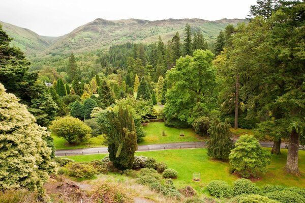 Botanischer Garten in Schottland