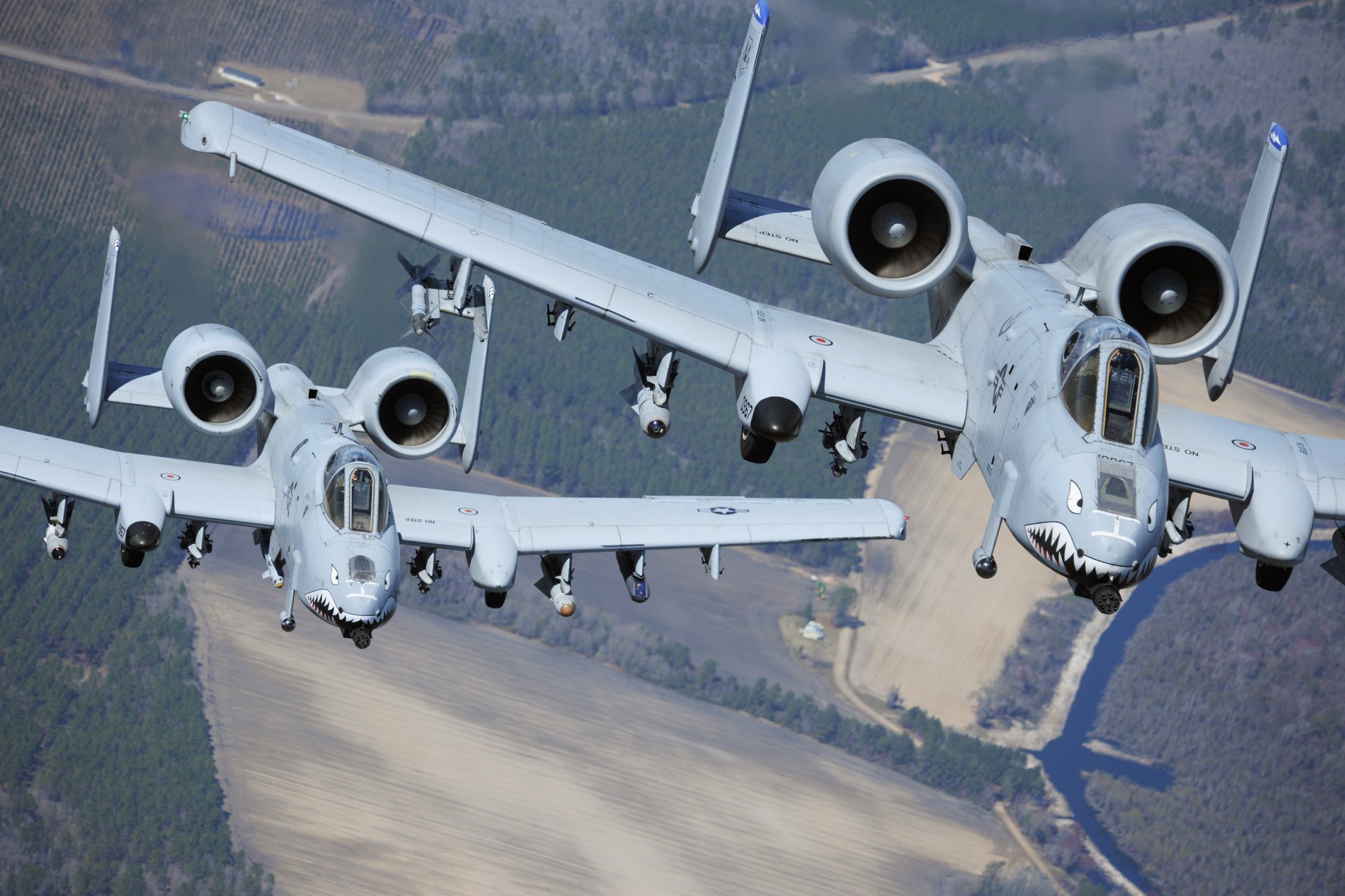 a-10 thunderbolt ii us Air force attack aircraft flight link sky