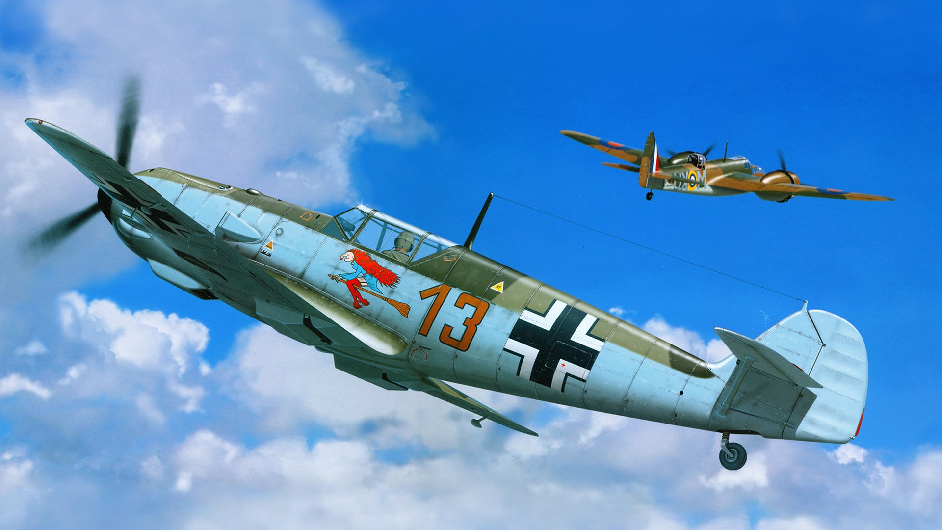 messerschmitt bf.109e emil combatientes figura me-109 messer