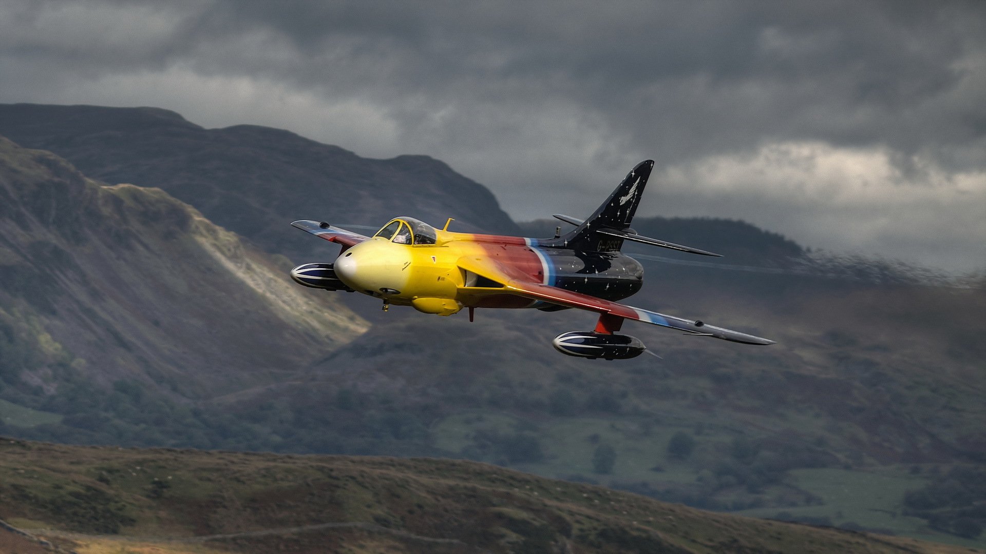 hawker hunter plane weapon