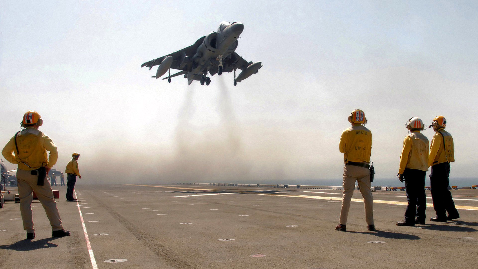 harrier sky plane the carrier off