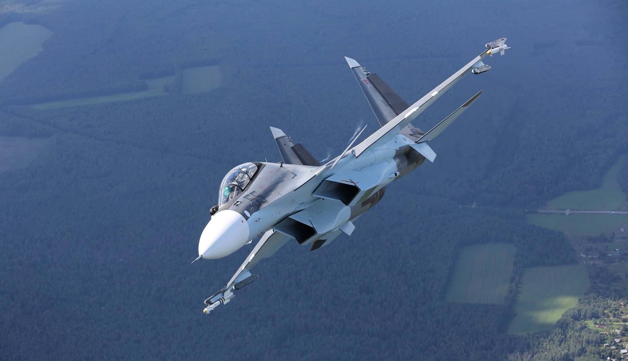 su-30cm doppio multi-purpose caccia volo