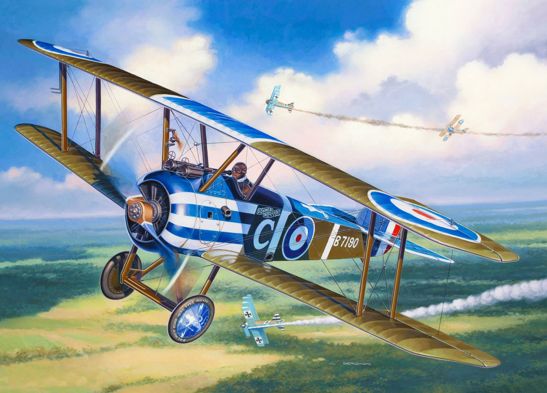 art plane sopwith camel uk single fighter is known excellent maneuverability among aircraft as years first world war air fight wwi