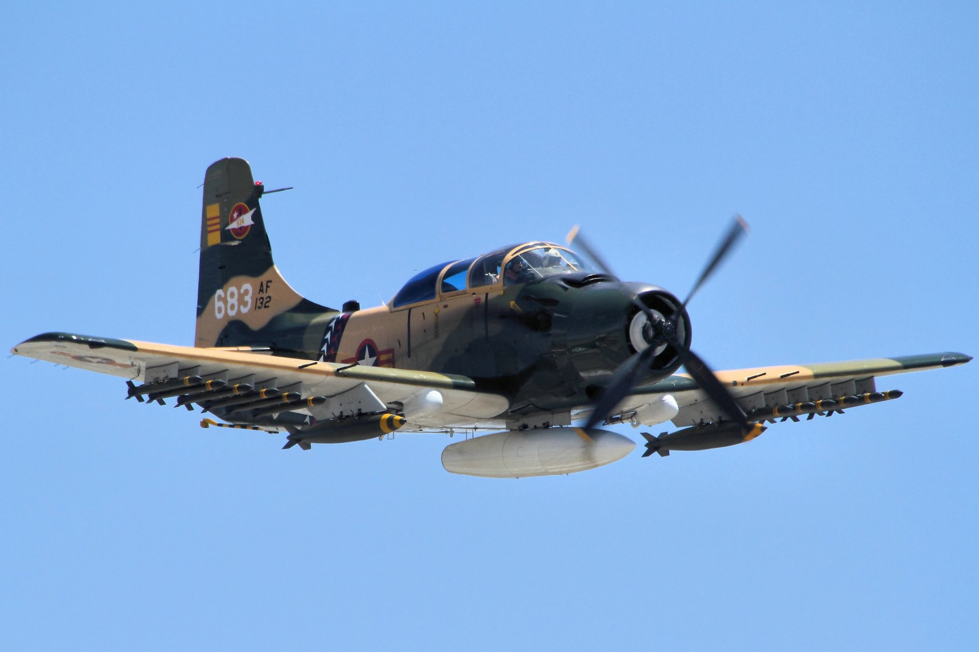 a-1 skyraider skyrader stormtrooper vol