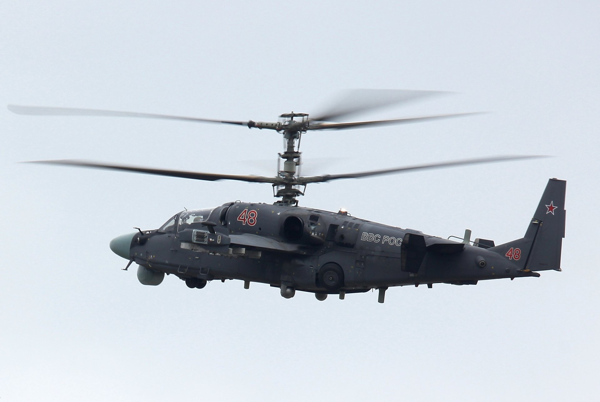 ka-52 hokum w aligator na każdą pogodę podwójny rosyjski szok