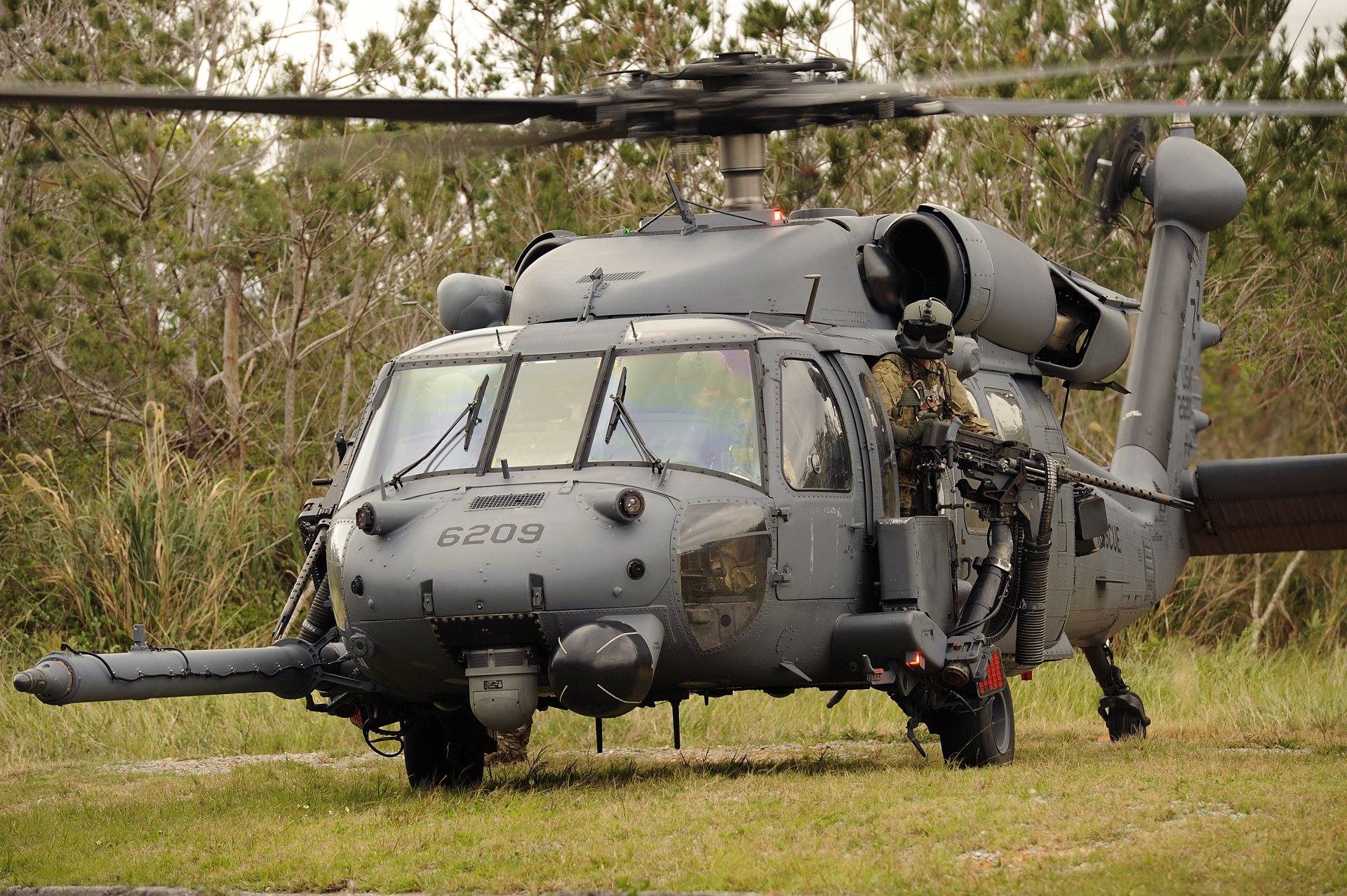 hh-60g pave hawk helicopter air force off men mask