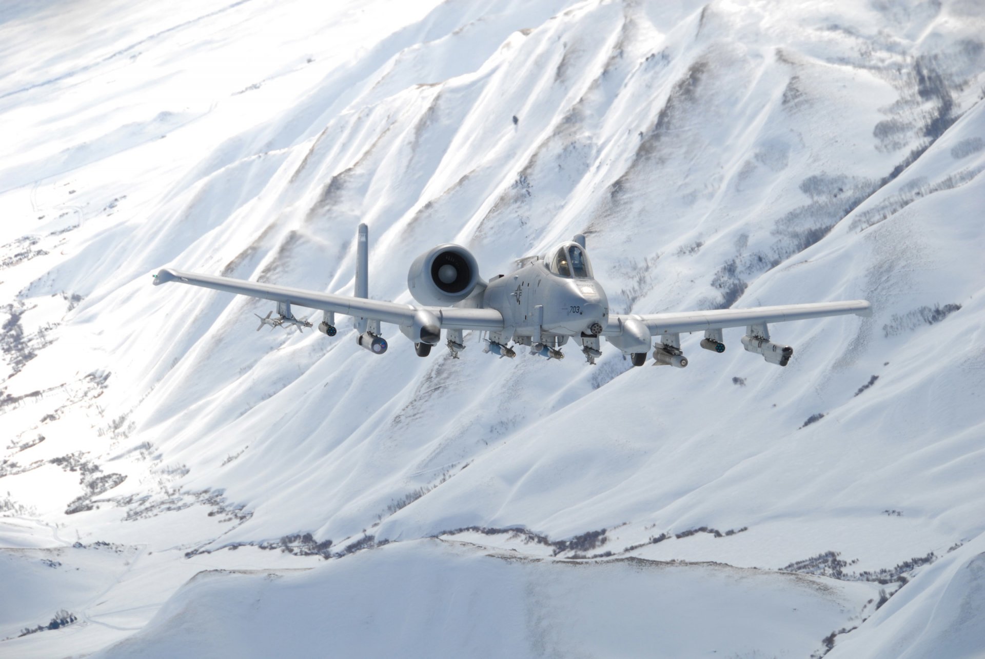 a-10 thunderbolt ii thunderbolt ii stormtrooper vol montagnes neige