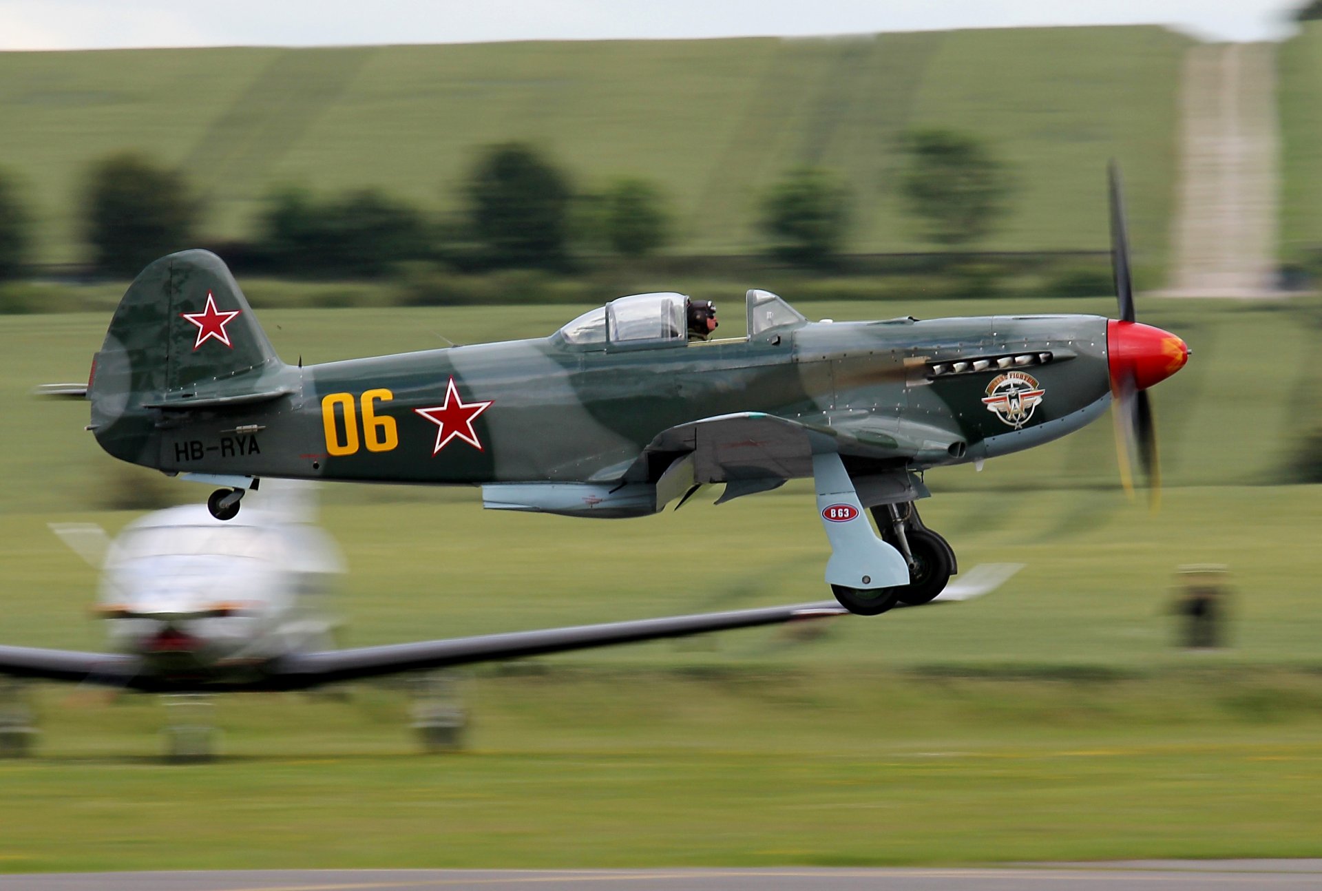 ky uc-9um soviet single-engined fighter bob