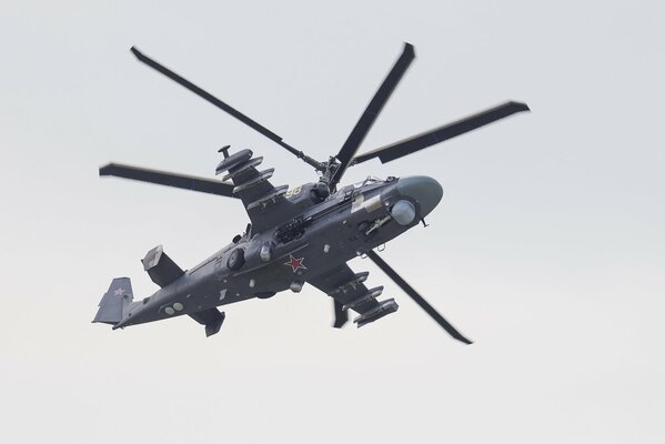 Helicóptero de ataque ruso Alligator Ka-52