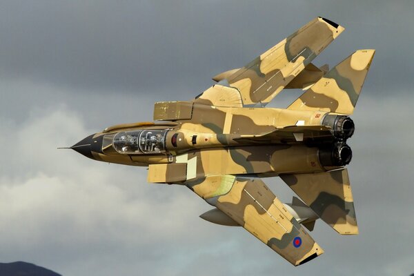 The latest military supersonic fighter