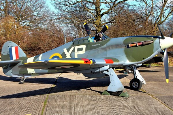 British multi-purpose fighter Hurricane mib 