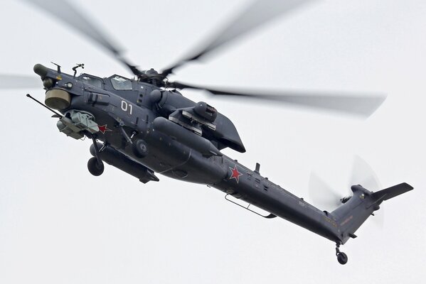 Elicottero d attacco russo Mi-28 night Predator