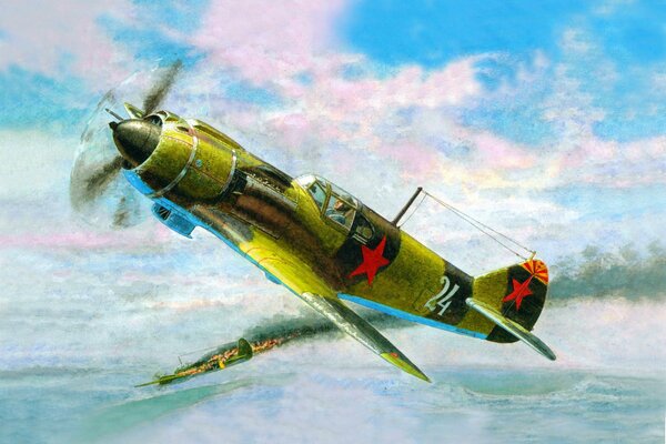 Radziecki myśliwiec podbity przez Niemców