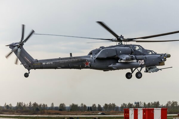 Helicóptero de ataque ruso mi 28