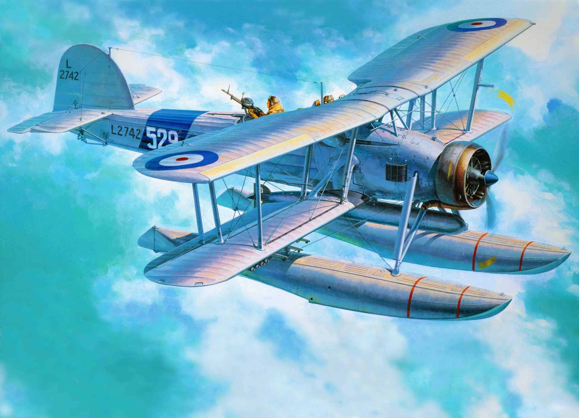 art avion fairey swordfish britannique torpilleur bombardier ww2