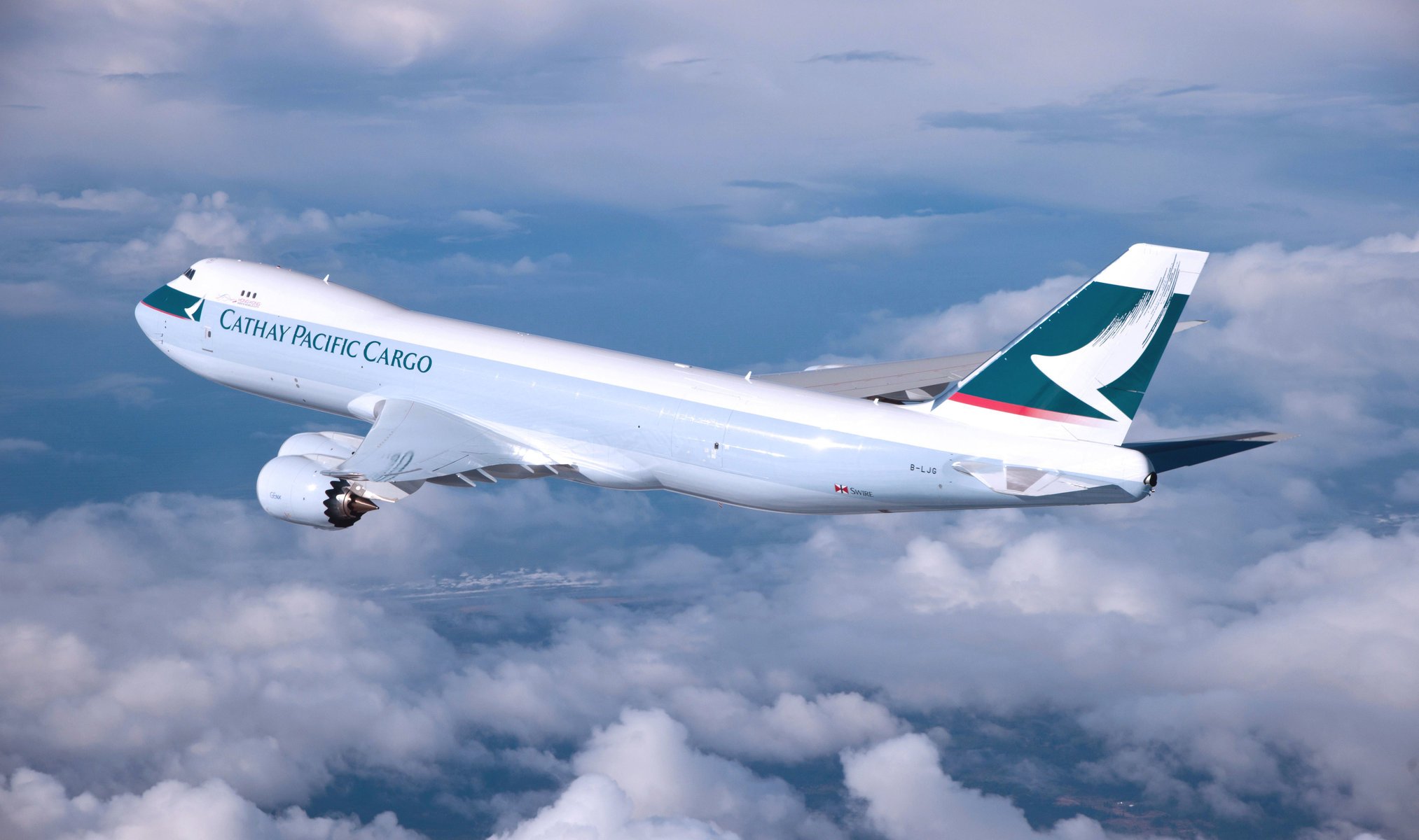 cathay pacific boeing flugzeug flügel luftfahrt wolken fliegen in der luft