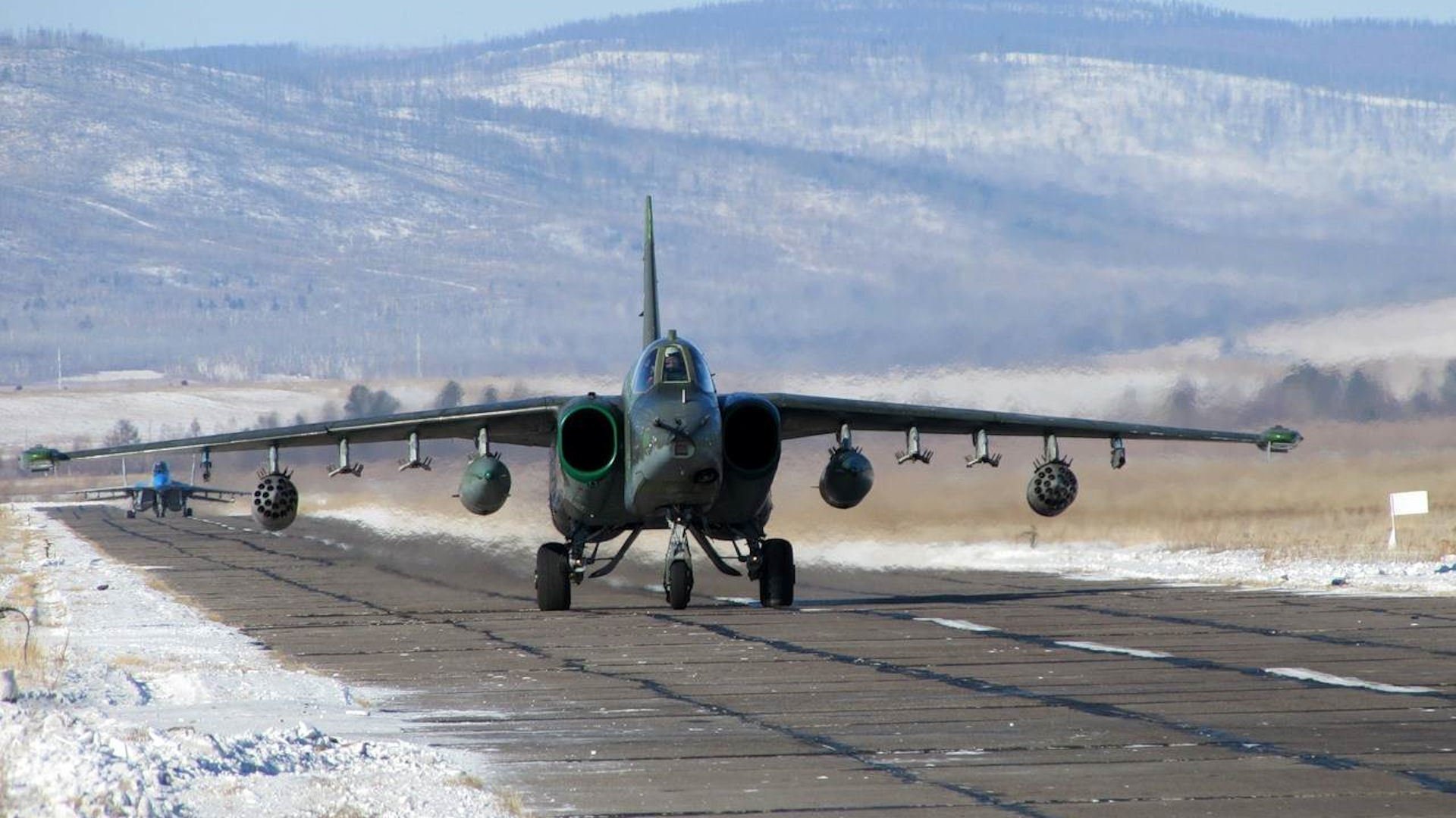 u-25 frogfoot rook mig-29 airport