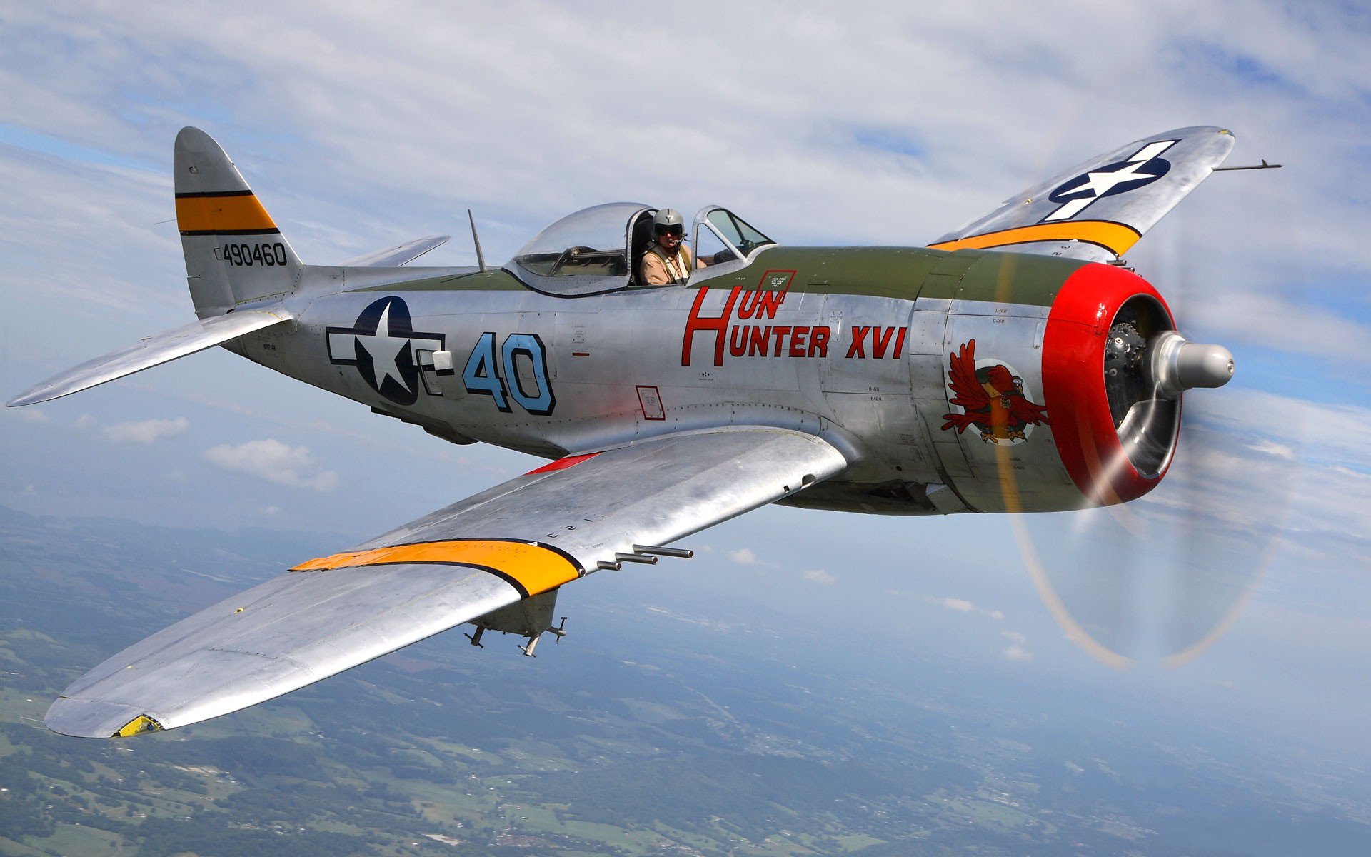 militare storico club aereo repubblica p-47 thunderbolt fighter bomber us air force seconda guerra mondiale collezione privata retrò