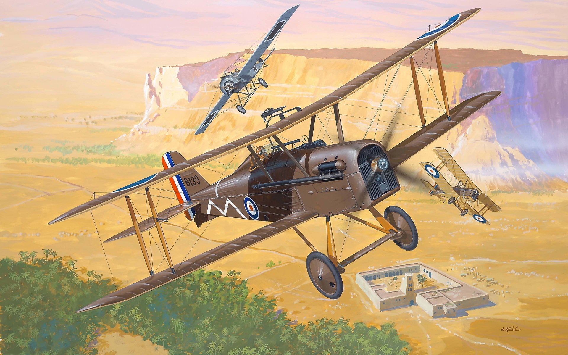 arte avión royal aircraft factory se5a solo avión de combate biplano uno de mejor inglés aviones de combate primera guerra mundial fuerza aérea reino unido primera guerra mundial