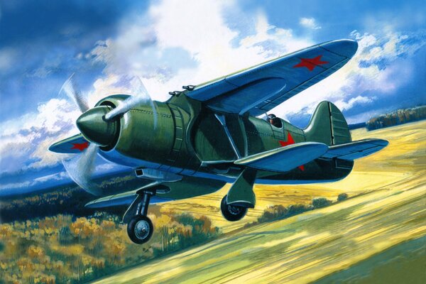 Art des sowjetischen IS-2-Kampfjets