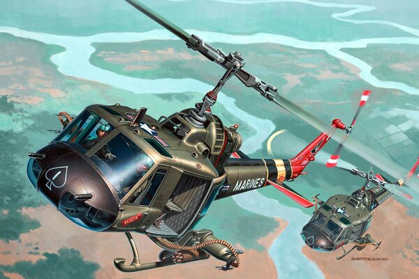 American multipurpose helicopters of the firmtextron