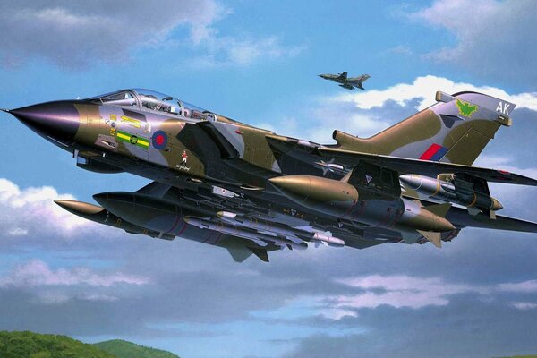 Figure, chasseur-bombardier Panavia Tornado