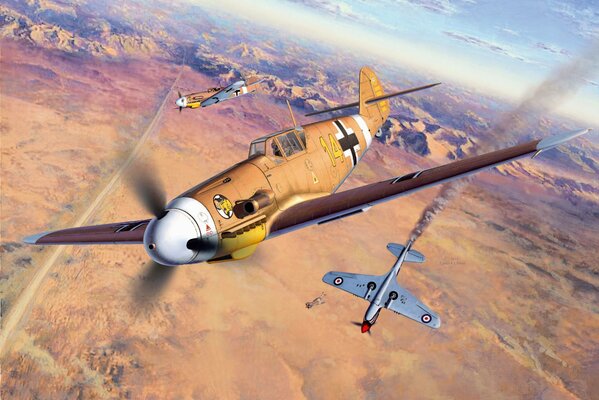 Samoloty RAF nad Afryką Północną