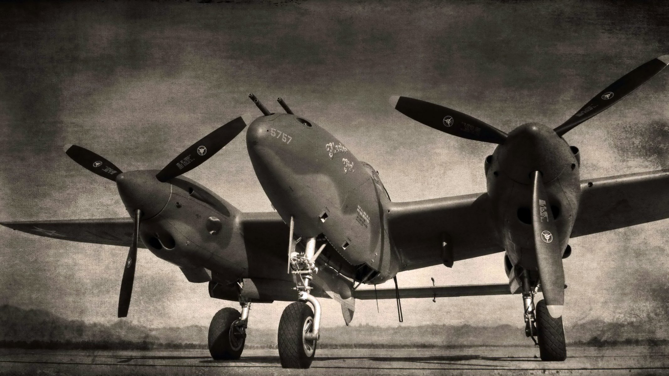 lockheed p38 flugzeug luftfahrt