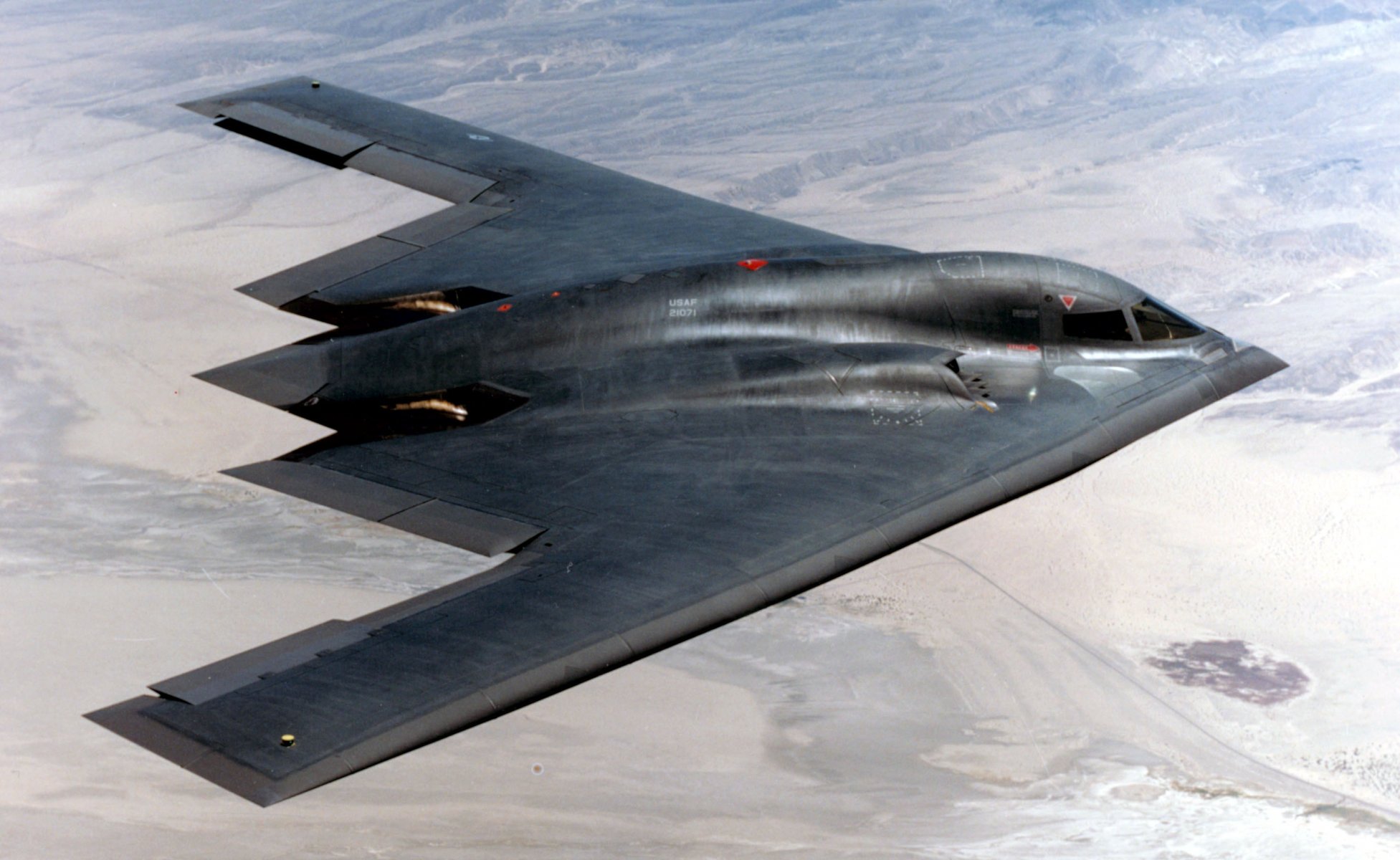 b-2 bomber sky plane