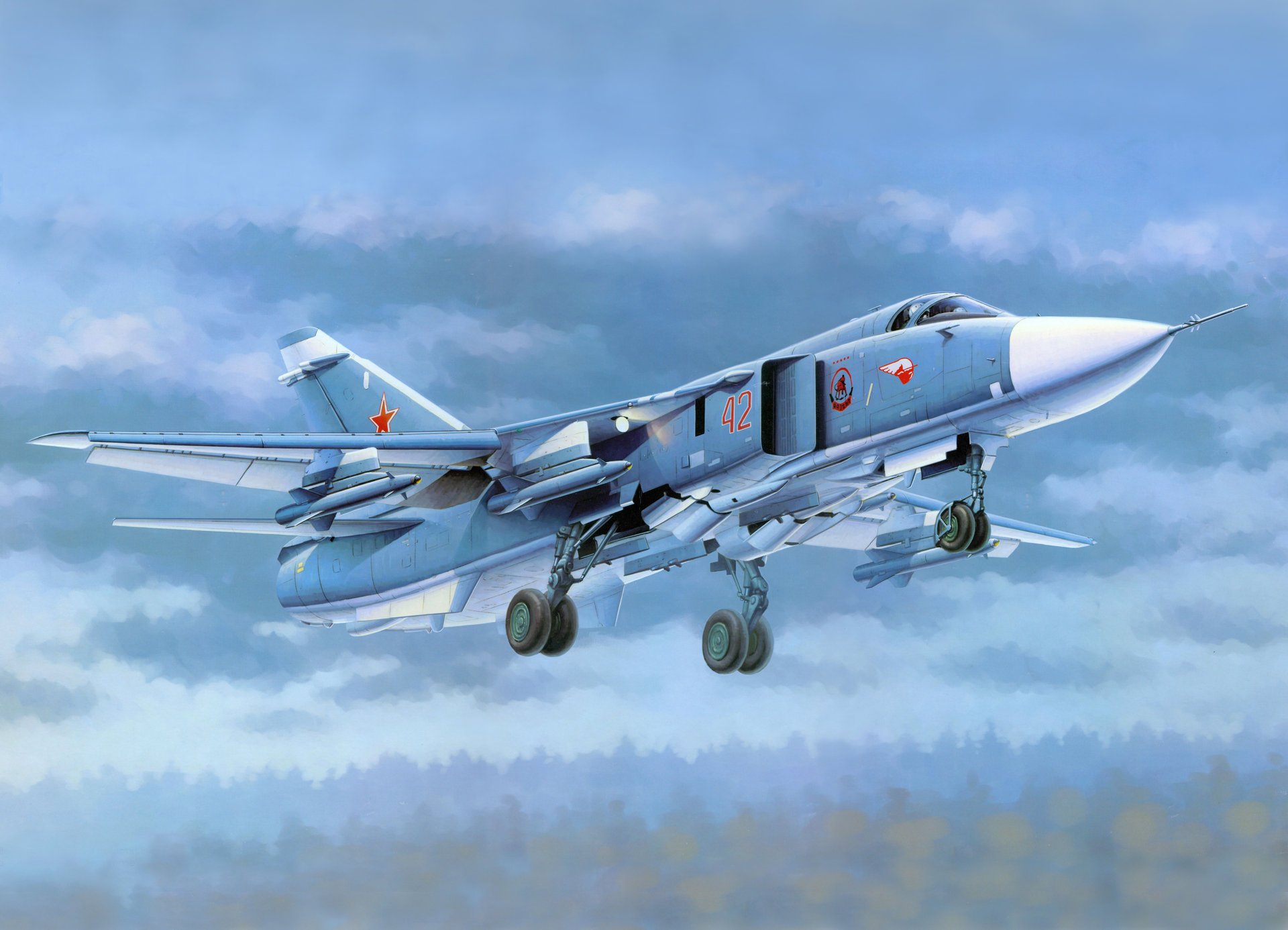 u-24m bombardirovschi art